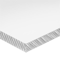 Zoro Select Clear Polycarbonate Sheet Stock 36" L x 36" W x 3/8" Thick BULK-PS-PC-30